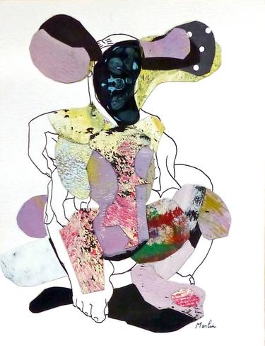 Print of Expressionism People Collage by Pascal Marlin