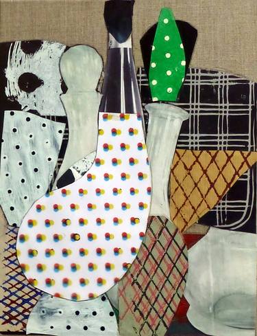 Print of Expressionism Still Life Collage by Pascal Marlin