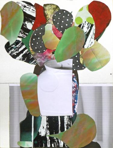 Print of Figurative Floral Collage by Pascal Marlin