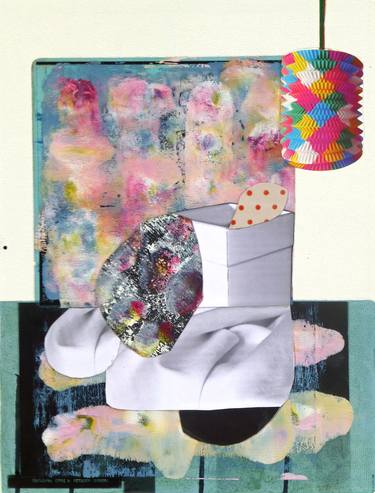 Print of Dada Still Life Collage by Pascal Marlin