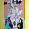 *********************mixed media on canvas****************************