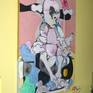 *********************mixed media on canvas****************************