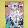 *********************mixed media on canvas****************************