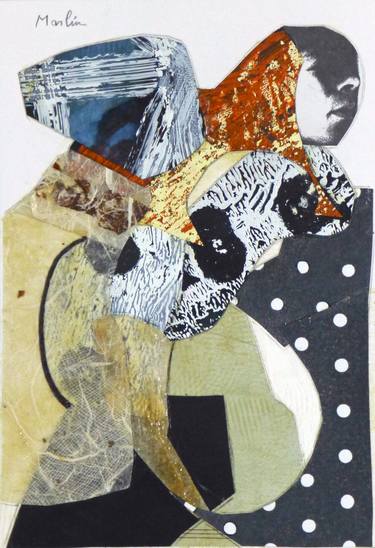 Print of Dada Fantasy Collage by Pascal Marlin