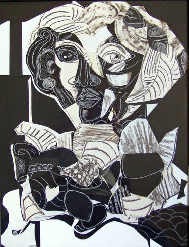 Print of Figurative Women Collage by Pascal Marlin