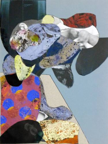 Original Dada Body Collage by Pascal Marlin