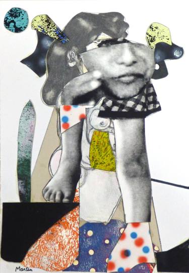 Original Women Collage by Pascal Marlin