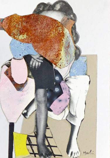 Print of Figurative Portrait Collage by Pascal Marlin