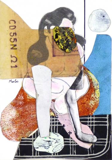 Original Women Collage by Pascal Marlin