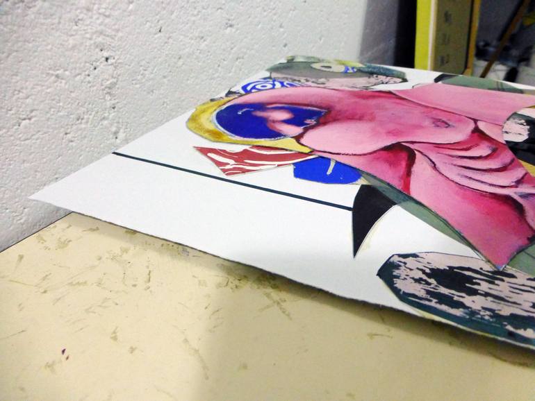 Original Figurative Nude Painting by Pascal Marlin