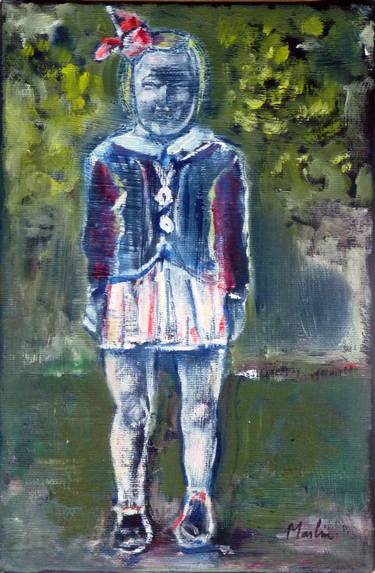 Original Figurative Children Paintings by Pascal Marlin