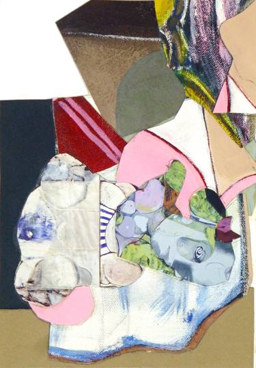 Original Expressionism Women Collage by Pascal Marlin