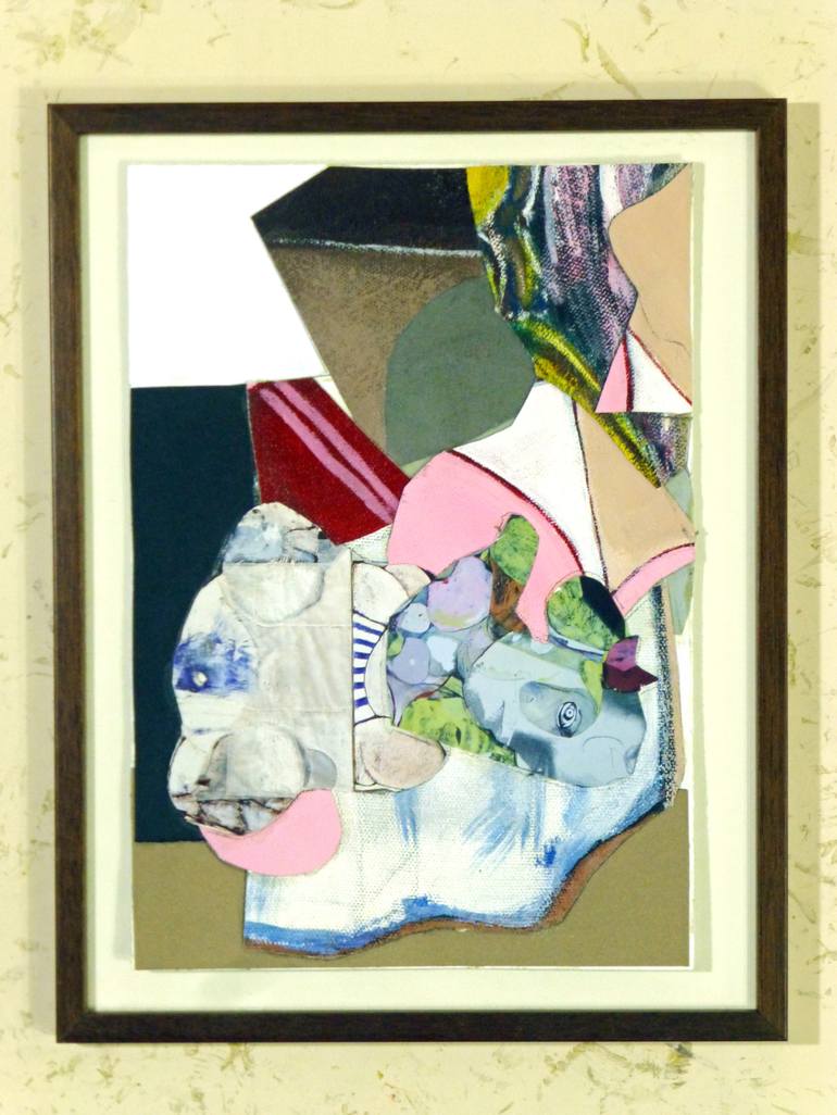 Original Expressionism Women Collage by Pascal Marlin