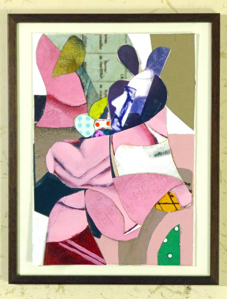 Original Figurative Body Collage by Pascal Marlin