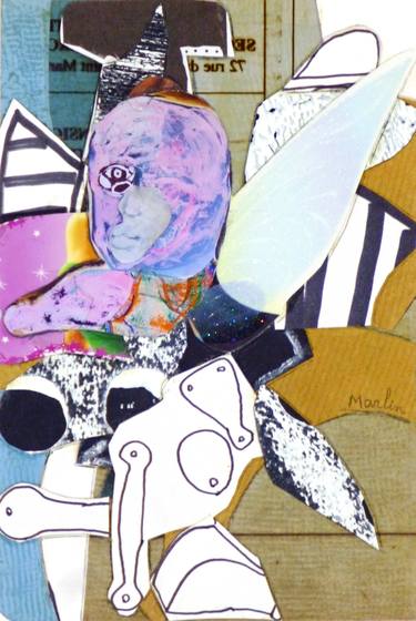 Print of Dada Animal Collage by Pascal Marlin