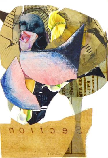 Print of Dada Animal Collage by Pascal Marlin