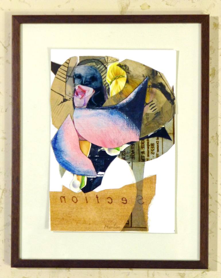 Original Animal Collage by Pascal Marlin