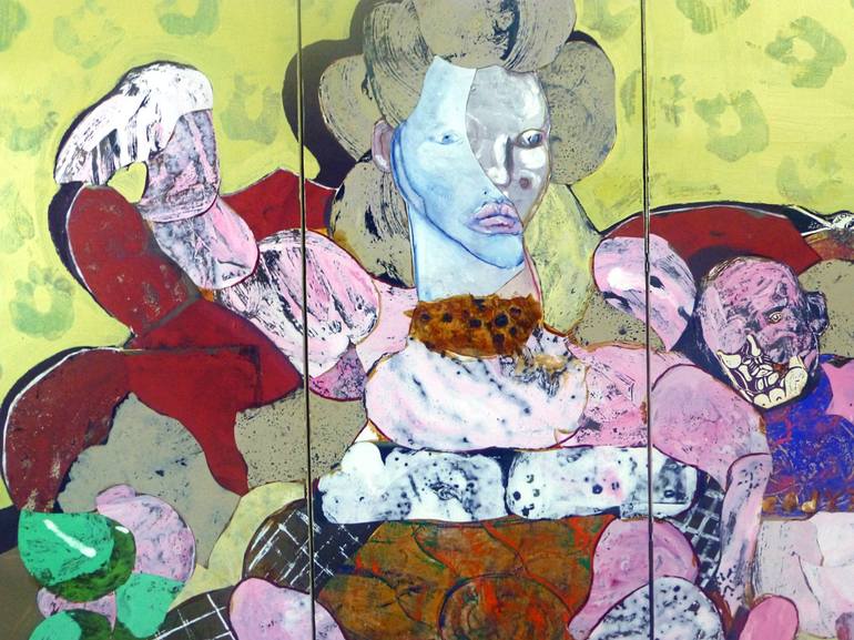 Original Figurative Women Painting by Pascal Marlin