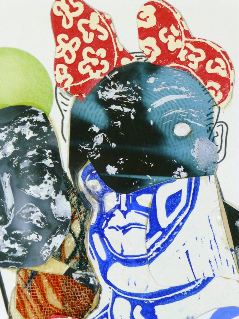 Original Surrealism People Collage by Pascal Marlin