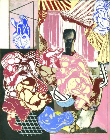 Print of Dada Interiors Paintings by Pascal Marlin