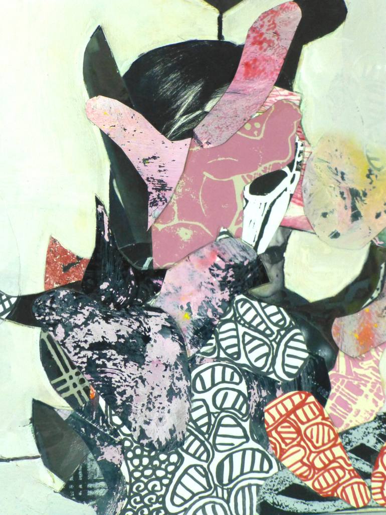 Original Dada People Painting by Pascal Marlin