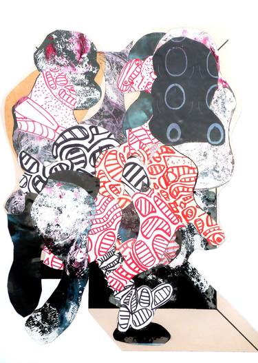 Print of Figurative People Collage by Pascal Marlin