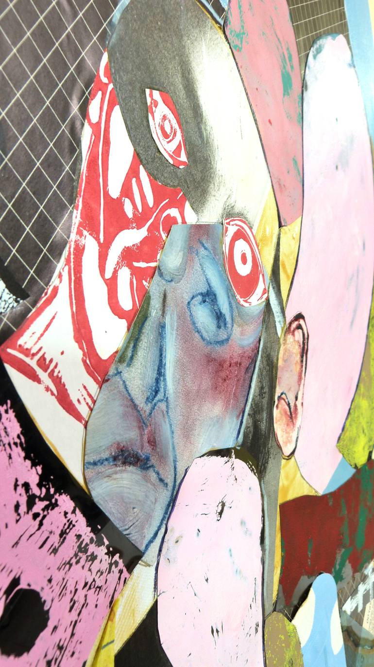 Original Contemporary Family Painting by Pascal Marlin