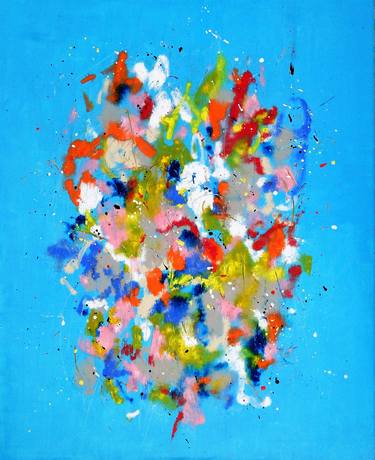 Original Abstract Expressionism Abstract Paintings by Spicol X
