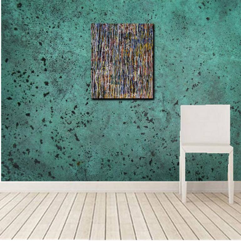 Original Abstract Expressionism Abstract Painting by Spicol X