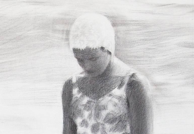 Original Documentary Beach Painting by Miquel Wert