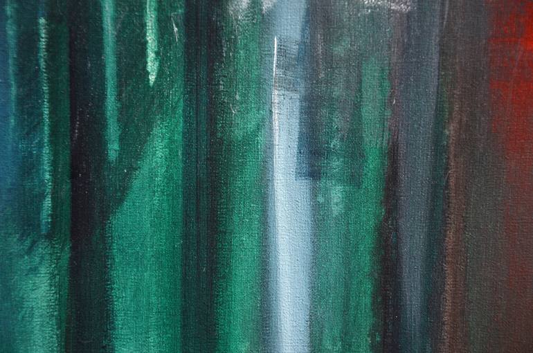 Original Abstract Expressionism Abstract Painting by Niki Katiki