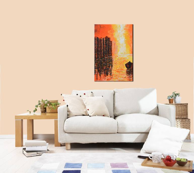 Original Abstract Painting by Niki Katiki