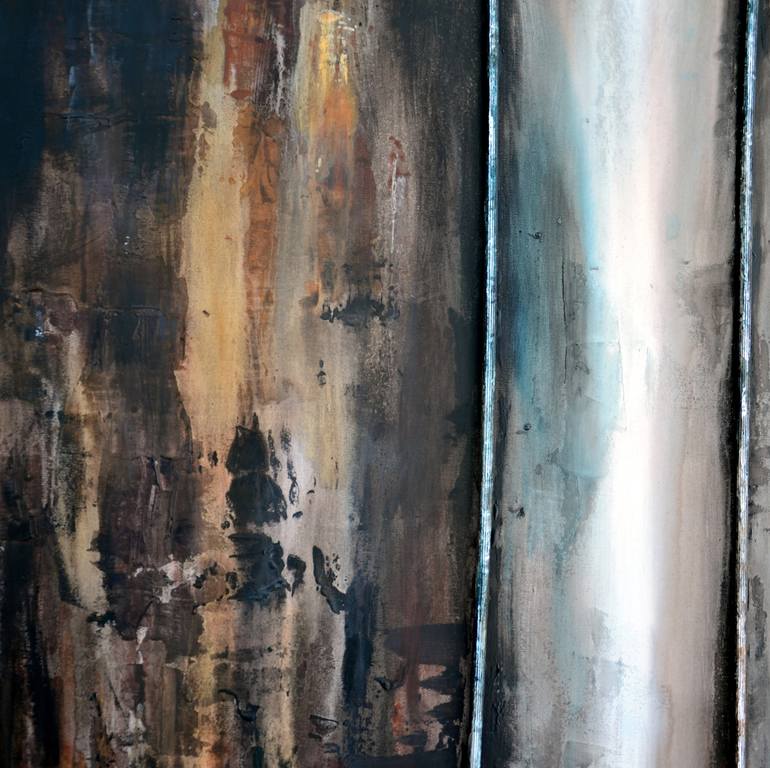 Original Abstract Expressionism Abstract Painting by Niki Katiki