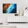 “A face over the ocean” is an abstract ocean painting.

The size of artwork is:
50 X 70 X 3 cm

This Contemporary Abstract Sea Painting painting is made on high quality canvas, with the finest oil materials and it is varnished for protection against UV light and dust.