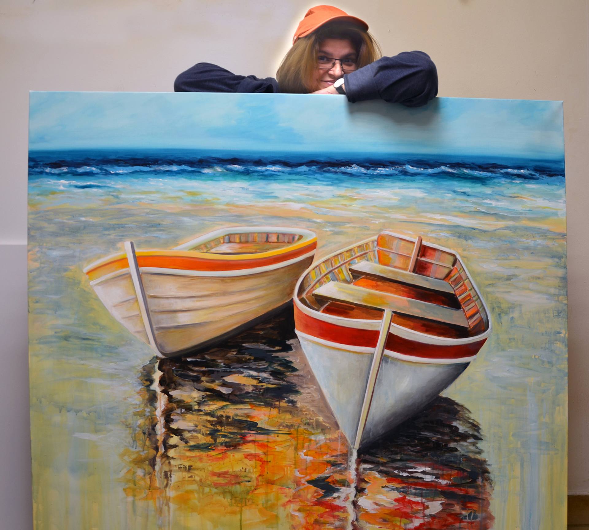 Relaxing Time Painting by Niki Katiki Saatchi Art