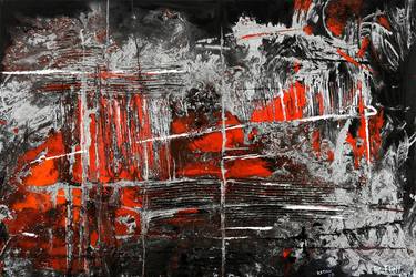 Original Abstract Expressionism Abstract Paintings by Niki Katiki