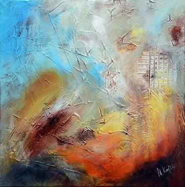 Print of Abstract Expressionism Abstract Paintings by Niki Katiki