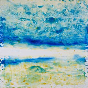 Print of Abstract Seascape Paintings by Alejandro Gutierrez Perez