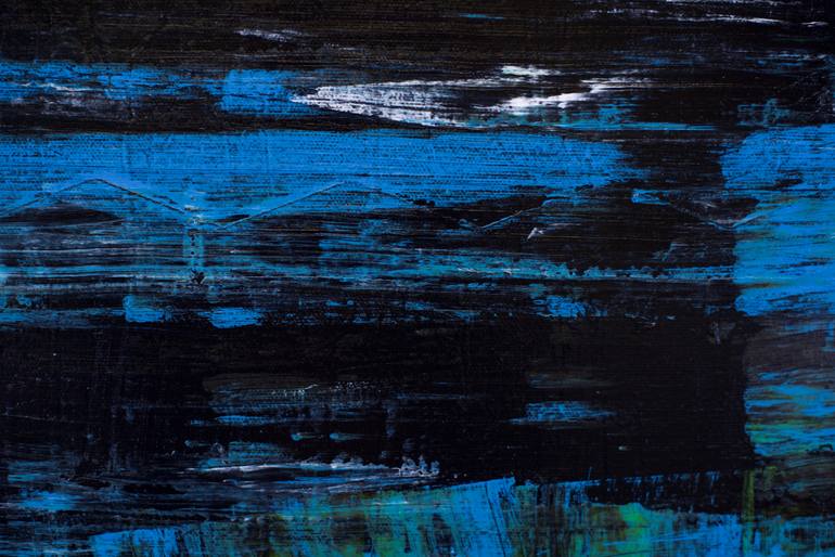 Original Abstract Expressionism Abstract Painting by Alejandro Gutierrez Perez