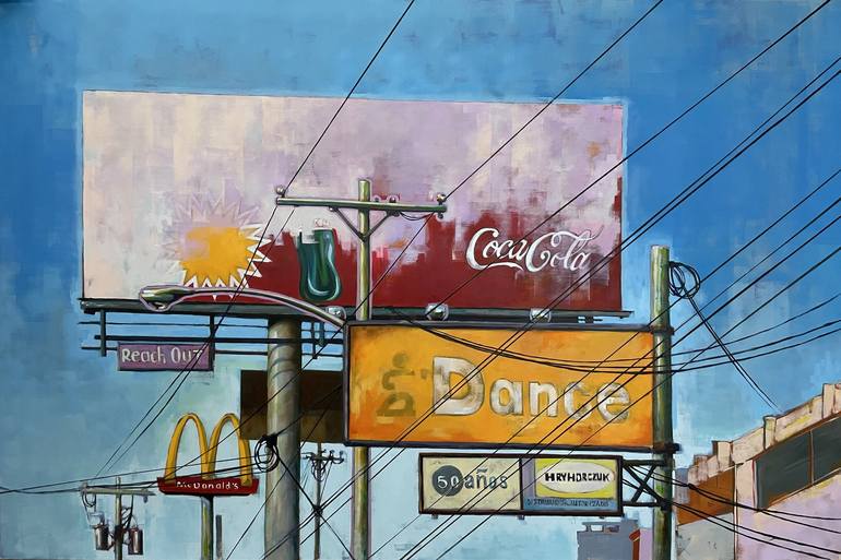 Print of Contemporary Architecture Paintings by Randy Hryhorczuk