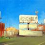 Collection Urban Landscape Billboard Paintings