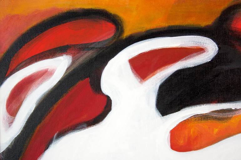 Original Expressionism Nude Painting by Roberto Pinetti