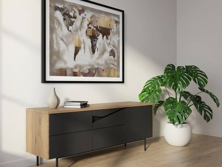 Original Expressionism Travel Mixed Media by Andre Pillay