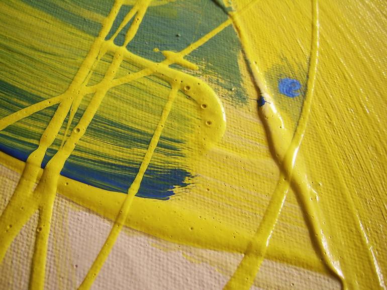 Original Abstract Expressionism Abstract Painting by André Pillay