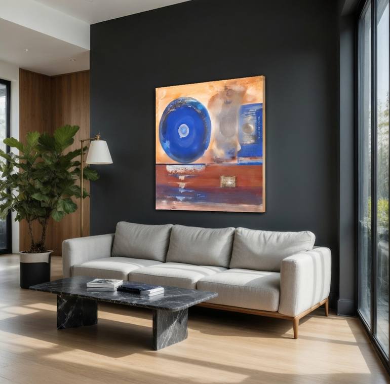 Original Abstract Expressionism Abstract Painting by André Pillay