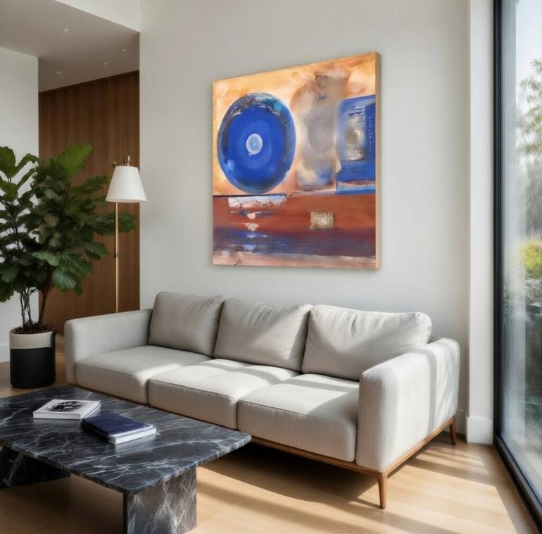 Original Abstract Expressionism Abstract Painting by André Pillay