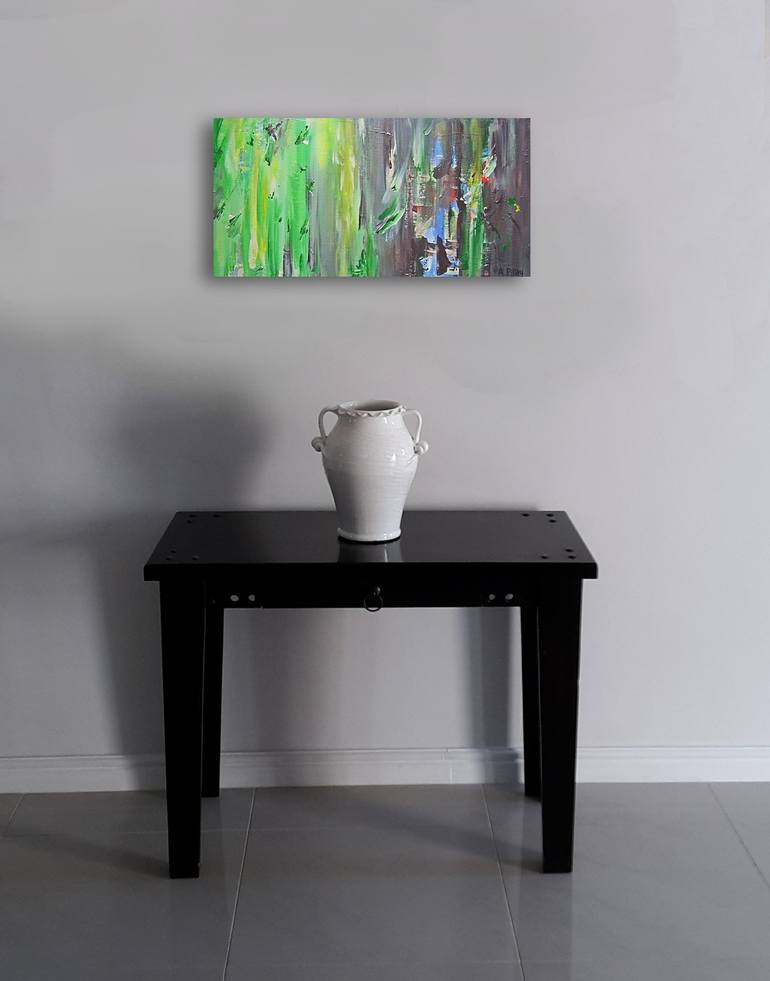 Original Abstract Nature Painting by André Pillay
