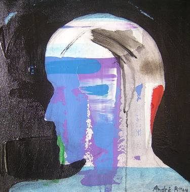 Original Abstract Portrait Paintings by André Pillay