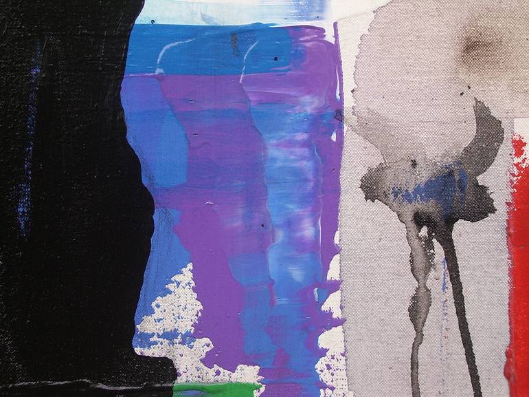 Original Portraiture Abstract Painting by André Pillay