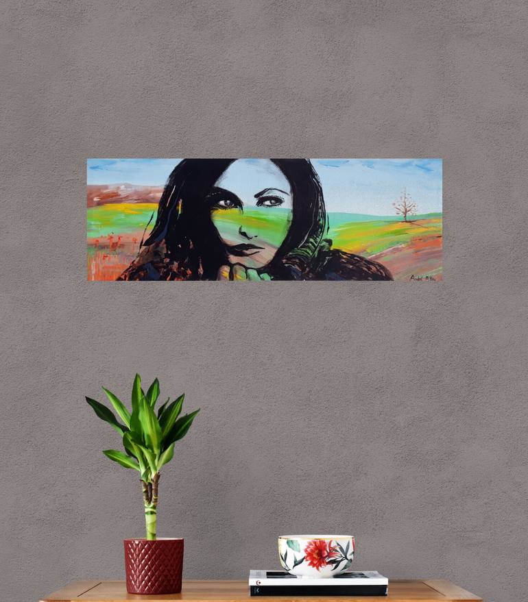 Original Figurative People Painting by Andre Pillay